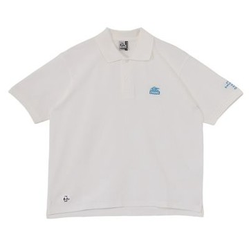 CHUMS Space Booby Polo ShirtPOLO 男 短袖上衣 白色 CH021260W001