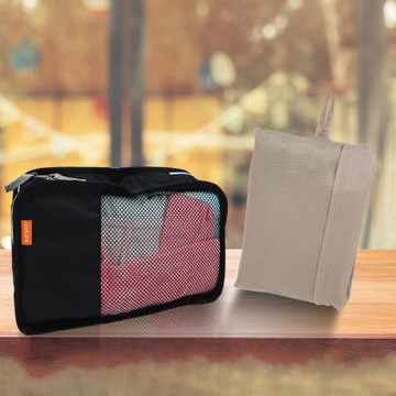 雙層隨行收納袋-2入