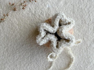 Knitting 生命之花束口袋 - 沙漠玫瑰