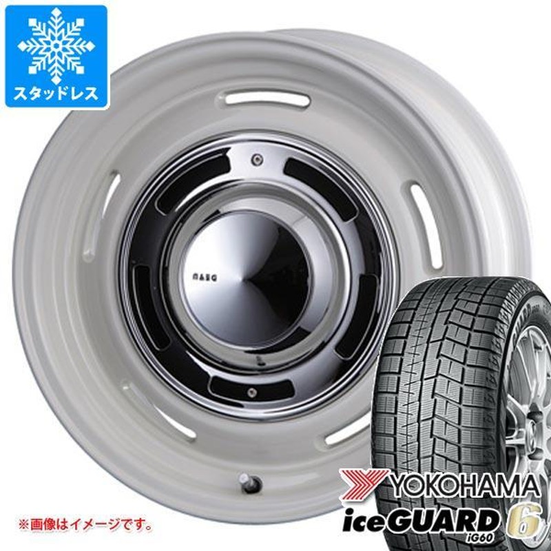 ジープ コンパス ABA-M624用 2024年製 スタッドレス ヨコハマ アイスガードシックス iG60 225/60R17 99Q クリムソン  ディーンクロスカントリー | LINEブランドカタログ