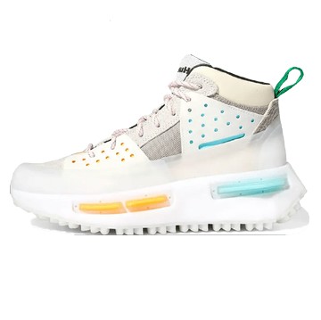HU NMD S1 RYAT PHARRELL WHITE BLUE YELLOW