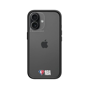 iPhone 17 Mod NX -邊框背蓋組合 (相機按鈕) 黑 - NBA - Logo-NBA 75週年 NBA 75th Anniversary Logoman
