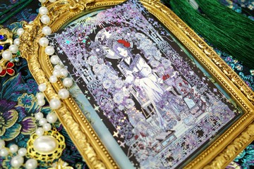 Morando - 韓國少女民俗畫明信片 (libet) 雙面