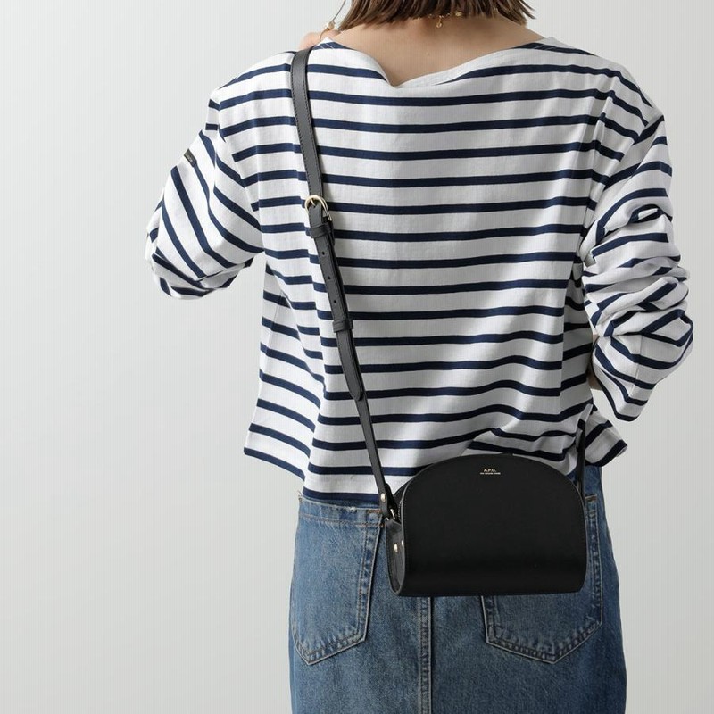 APC A.P.C. アーペーセー PXAWV F61392 sac deml lune mini レザー 
