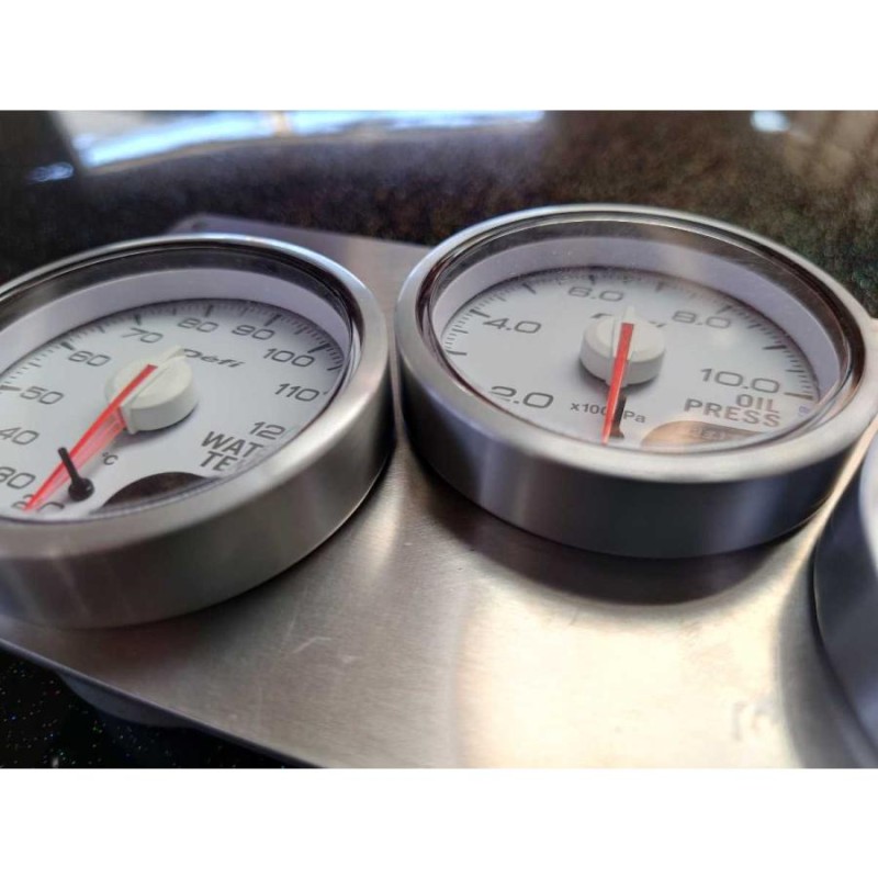 HA11S☆ワークス☆3連メーター☆穴あけ加工無しでポン付け☆ワンオフ