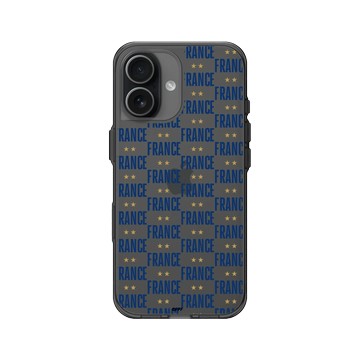 iPhone 17 Clear (相機按鈕) 酷墨灰 - FFF - France Pattern