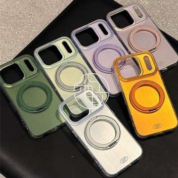360°旋轉支架 磁吸充電 亞克力 適用 蘋果 iPhone 17 16 15 炫彩 14 13 Pro max 手機殼