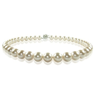 【小樂珠寶】3A南洋深海貝珍珠項鍊＊媽媽最愛款