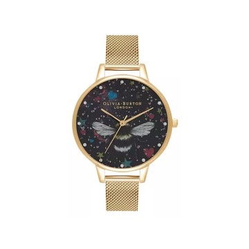 Bee Demi 錶盤金色米蘭女錶