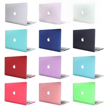 適用macbookpro保護殼蘋果筆記本保護套air磨砂水晶透明外殼
