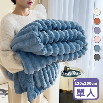 Reddot紅點生活 三秒速熱抗靜電絨毛雲朵被毯-單人