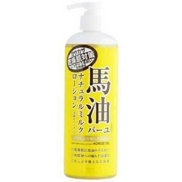 【日本進口】Loshi  馬油保濕護膚身體乳液485ml / 乳霜220g｜丹丹悅生活