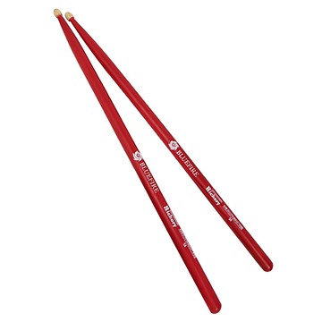 日常中的閃爍 5A 山胡桃木鼓棒  41 x 1.5 cm  紅色  1組