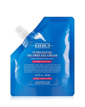Kiehl's Since 1851 Ultra Facial Oil Free Gel Cream Refill Pouch 5.07 oz.