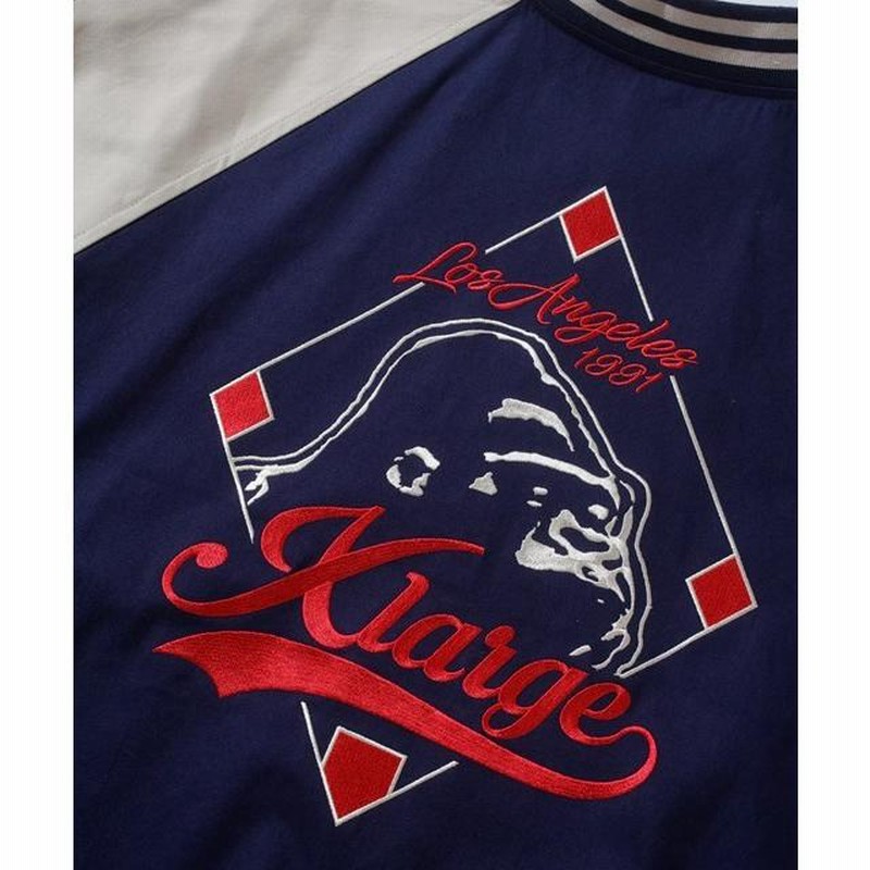 エクストララージ XLARGE REVERSIBLE BASEBALL JACKET リバーシブル