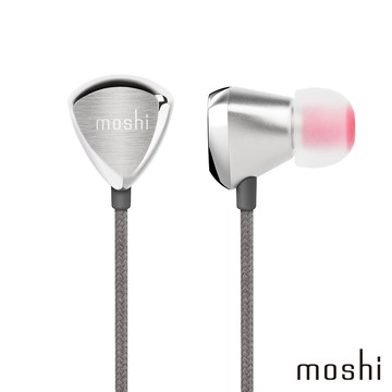 Moshi Vortex 2 漩音入耳式耳機  中高音 低音 Integra 被動抗噪 編織線 有線耳機