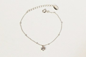 滿天星 蘇聯鑽 純銀手工手鍊 共兩款