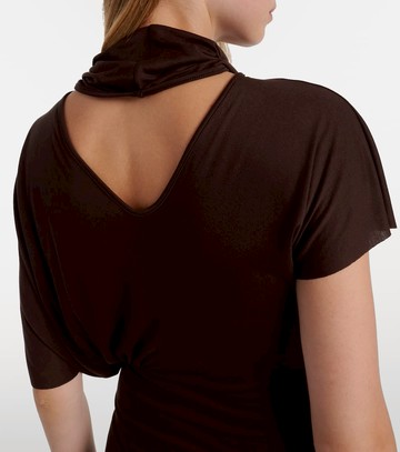 Rick Owens Lilith draped jersey gown