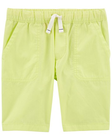Kid Pull-On Poplin Shorts