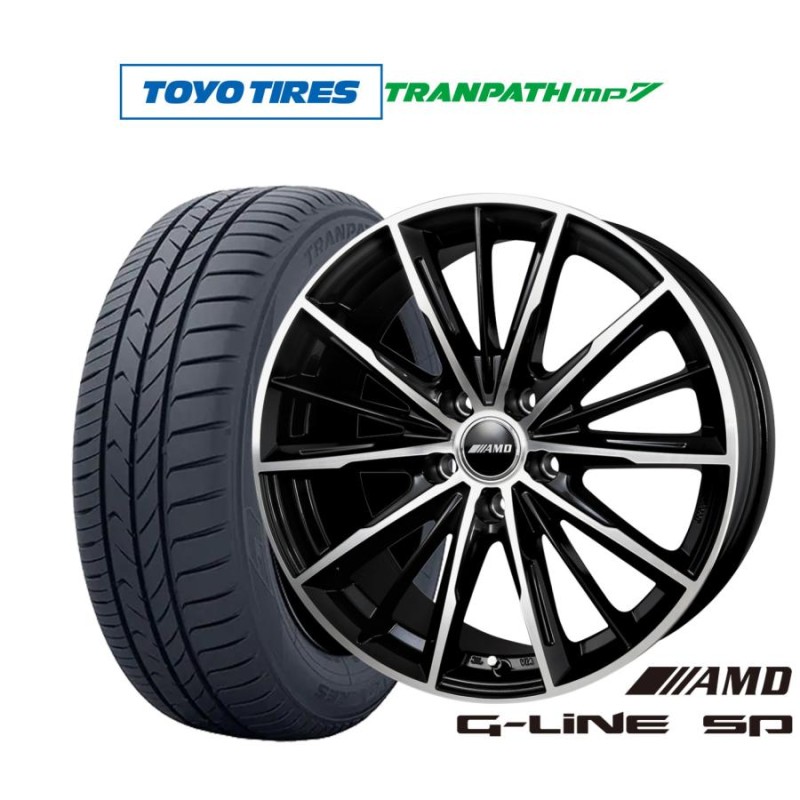 サマータイヤ ホイール4本セット BADX AMD G-Line SP トーヨータイヤ トランパス mp7 185/60R15 | LINEショッピング