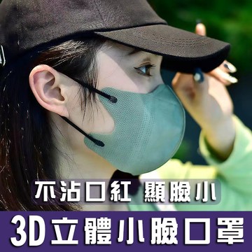 現貨🔥買100送20🔥夏日必備輕薄透氣超立體口罩  韓國3D立體口罩 細耳帶 瘦臉美顔不脫妝 3D口罩 立體口罩