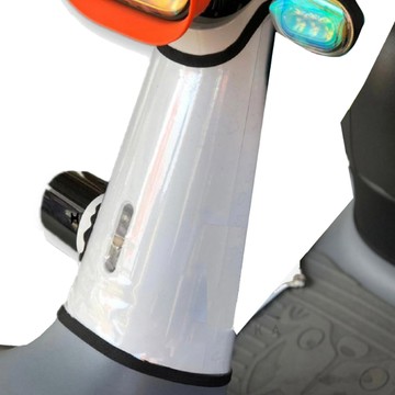 VIVA GOGORO皮革頸部保護車套 PU材質 台灣製造  透明  S