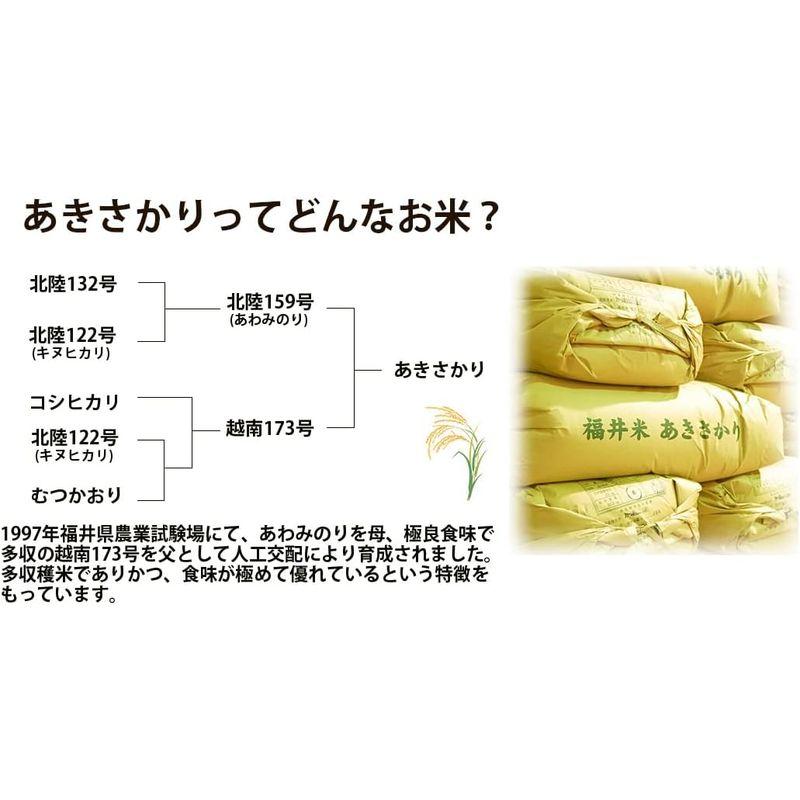 無洗米 福井県産あきさかり 令和4年産 (20kg)