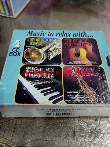 黃金小號手20金曲CD小號演奏精選 荷蘭原版4CD套裝 經典爵士樂收藏 碟面輕微劃痕不影響播放 音樂愛好者必收