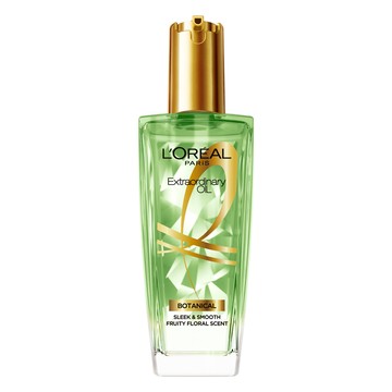 L'OREAL PARiS 巴黎萊雅 金緻護髮精油 草本植萃精華 輕盈修護無負擔  100ml  1瓶