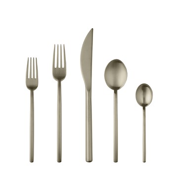 Mepra Due Ice Champagne 20-Piece Flatware Set, Service for 4