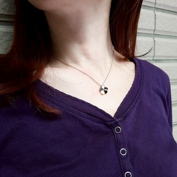 sakura necklace_櫻花項鍊 | 925銀 限量 設計師手作