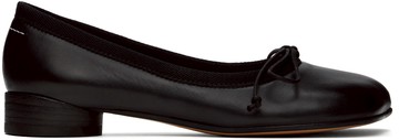 MM6 Maison Margiela 黑色 Anatomic Classic 芭蕾鞋