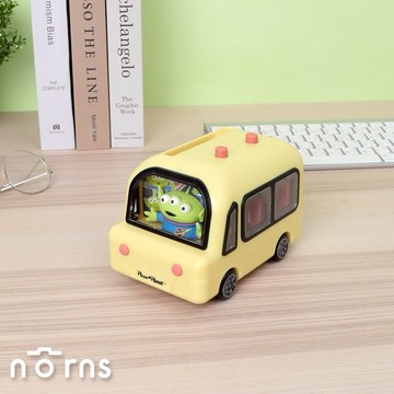 【Norns】玩具總動員萬年曆造型車 三眼怪披薩車 norns Original Design 迪士尼按壓翻頁桌曆