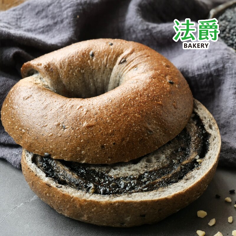 【杏仁芝麻貝果】每日現做健康貝果｜人氣團購｜防疫糧食首選｜上班族早餐&點心的好選擇｜部落客口碑推薦｜蘋果日報報導｜宅配推薦