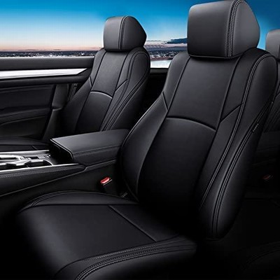 IKBAEVEMカスタムフィットジープグランドチェロキー2011-2021全モデルフルセットカーシートカバー黒革防水