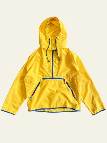 Pocket Water-resistant Versatile Windbreaker [Yellow]