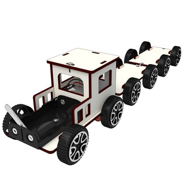 「科探旅科學小實驗」科學實驗科教益智模型diy創客小火車幼稚園小學生科技小製作玩具