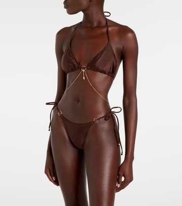 Bananhot Ring-detail bikini bottoms