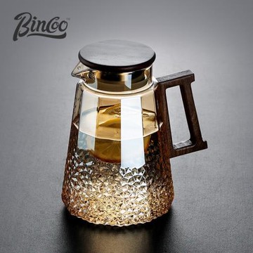 日本品質精工輕奢玻璃冷水壺大容量家用涼白開水杯套裝