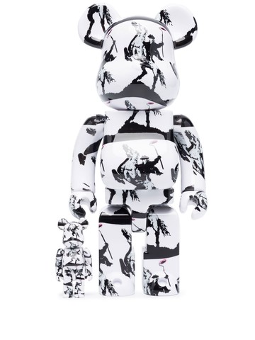 Medicom Toy - Be@rbrick Highwayman figures - unisex - PVC - One Size - White