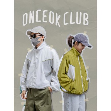 【249元任選三件】休閑撞色短款棒球服男士2024秋季新品運動夾克