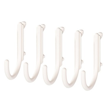 得力Deli洞洞板配件/XDM54/U型掛鉤/5個