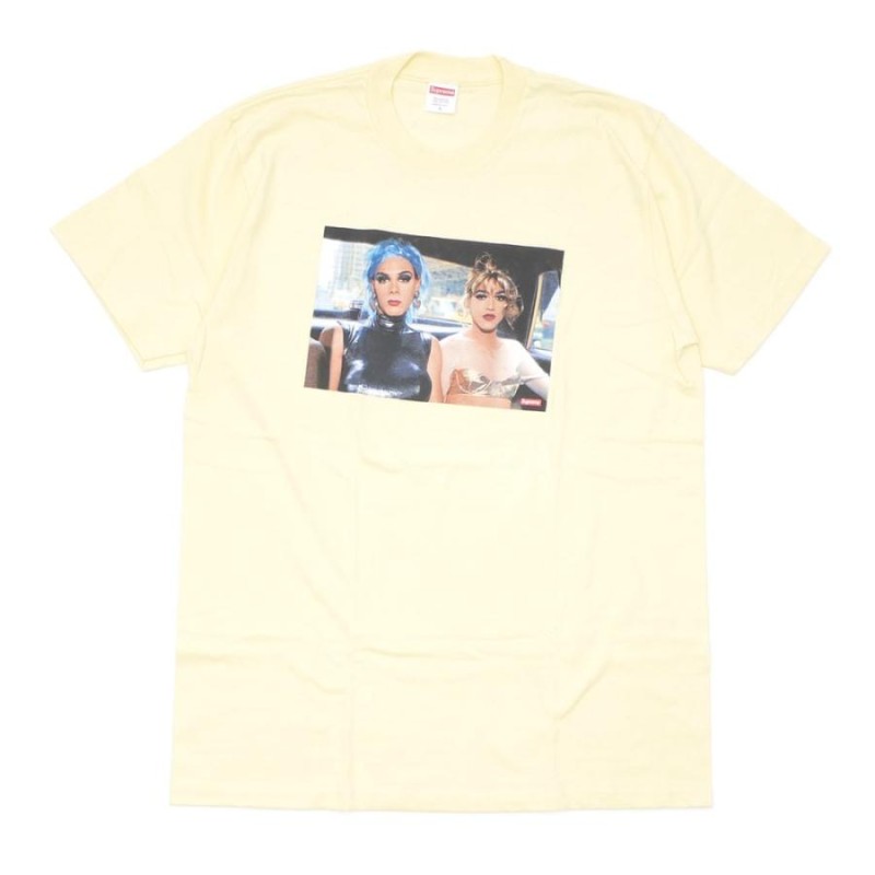 シュプリーム SUPREME x Nan Goldin(ナン・ゴールディン) Misty and Jimmy Paulette Tee (Tシャツ)  YELLOW 104-002575-058+ 新品 (半袖Tシャツ) | LINEブランドカタログ