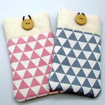 客製化電話包 手機袋 手機保護布套 iPhone  - 三角形圖案