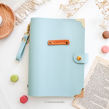 薄荷瑪卡龍系列筆記本 Ver.02 (含鑰匙圈)