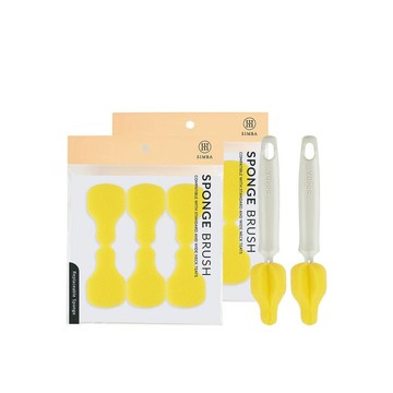 小獅王辛巴 超柔無垢海綿奶嘴刷替換組 163元