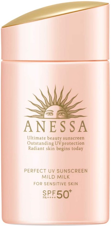 [Limited quantity price] ANESSA (Anesa) Perfect UV Mild Milk N sunscreen non -fragrant 60ml SPF50+・