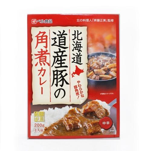 ベル食品　北海道 道産豚の角煮カレー　中辛