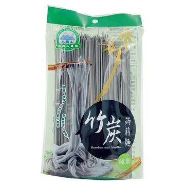 大雪山農場 竹炭蒟蒻麵  250g  1包