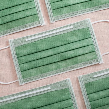 順易利口罩 SUMEASY - 成人平面醫用口罩-莫蘭迪綠 (約9.5cm x 17.5cm)-50入